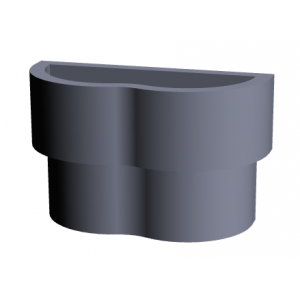 Двоен фонтан за стена от стиропор