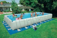 Басейн INTEX Ultra Frame Rectangular 975 х 488 x 132 см