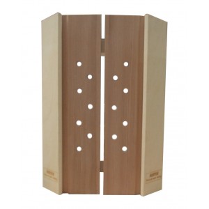 Дървен абажур за сауна 