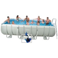 Басейн INTEX Ultra Frame Rectangular 732 х 366 x 132 см