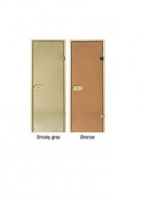 Врата за сауна Harvia 210 x 70(80) см. зелено стъкло