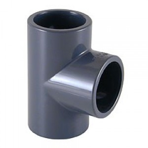 PVC тройник 90 градуса ф63 PVC тройник 90 градуса ф63