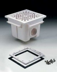 Подов сифон квадратен, за фолио