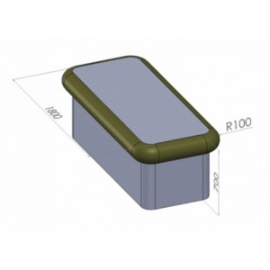 Масажно легло от стиропор