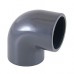 PVC коляно 90 градуса ф75